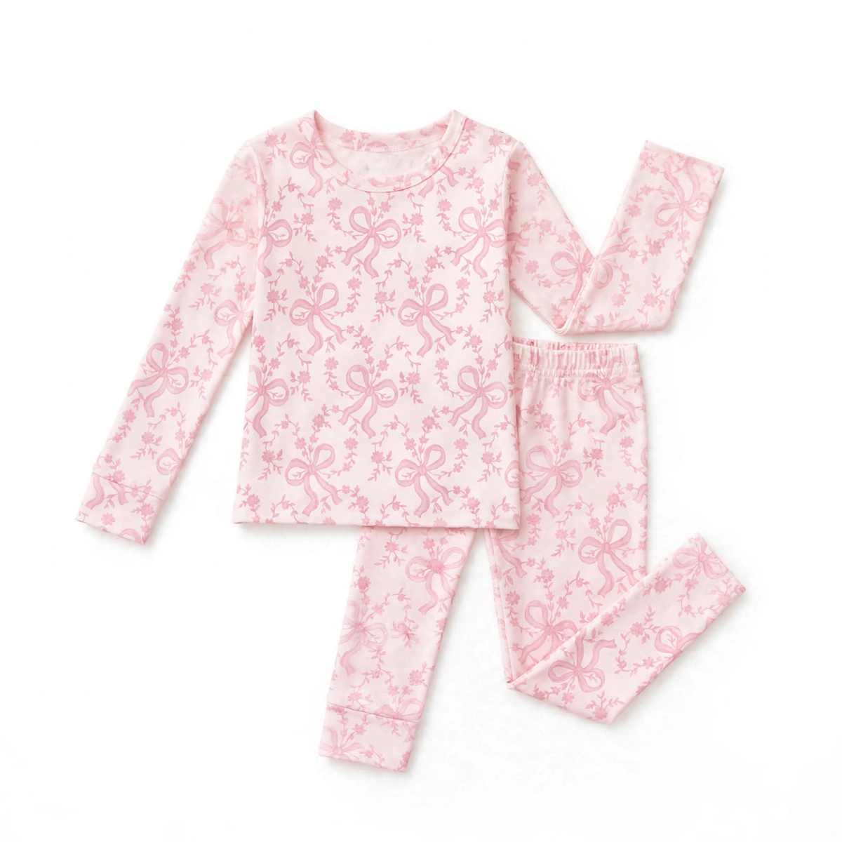 Pajama Set // Ballerina Bows