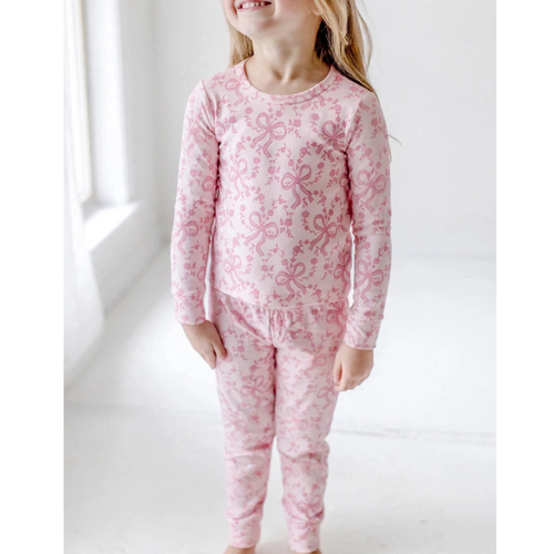 Pajama Set // Ballerina Bows