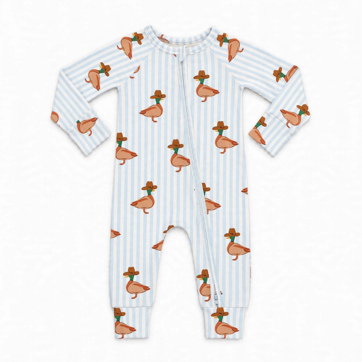 Zipper Romper // Howdy Duckie